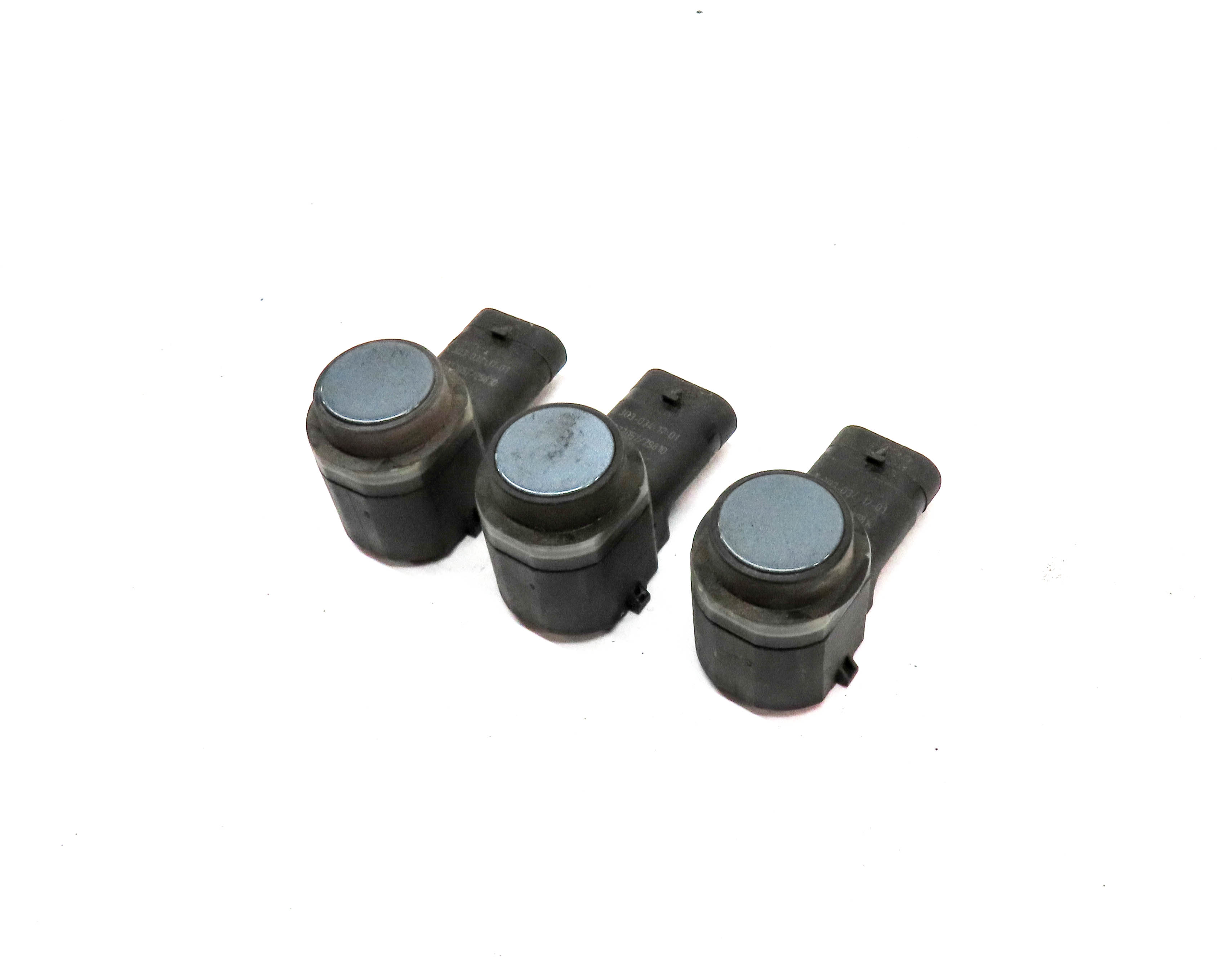 2011 BMW 535XIGT (F07) REAR PARK ASSIST PDC DISTANCE CONTROL SENSOR SET/3 (Blue) — exact item pictured